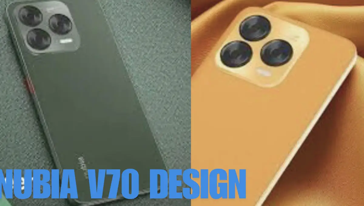 Nubia V70 Design
