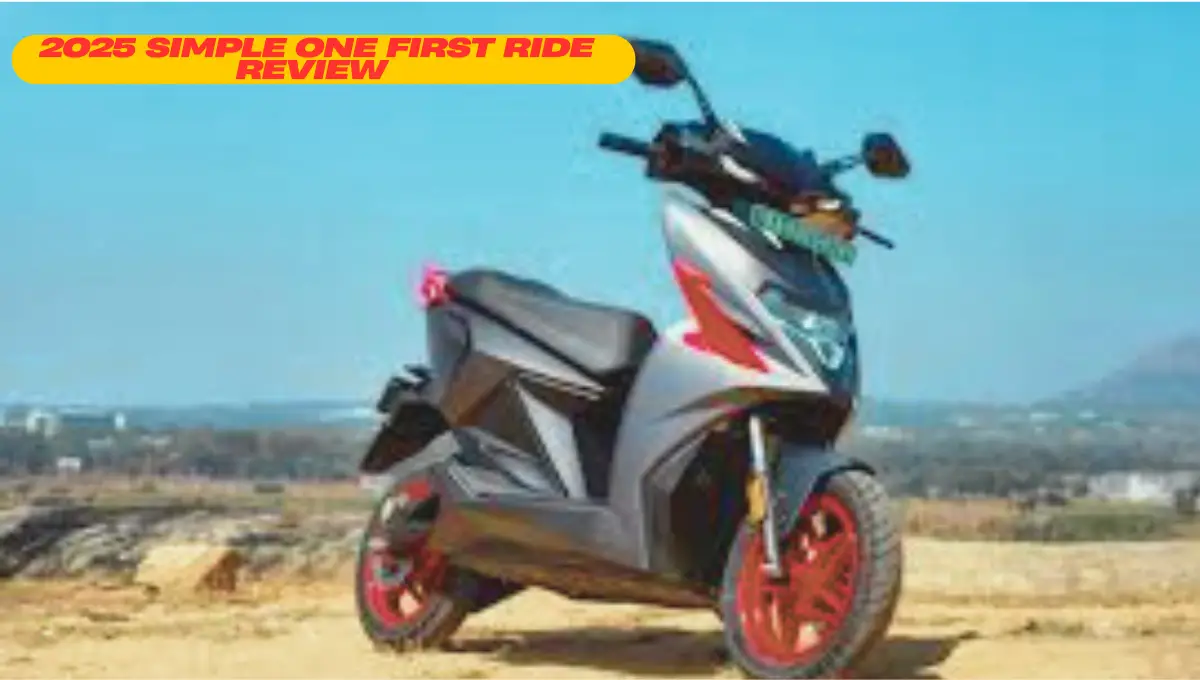 2025 Simple One First Ride Review