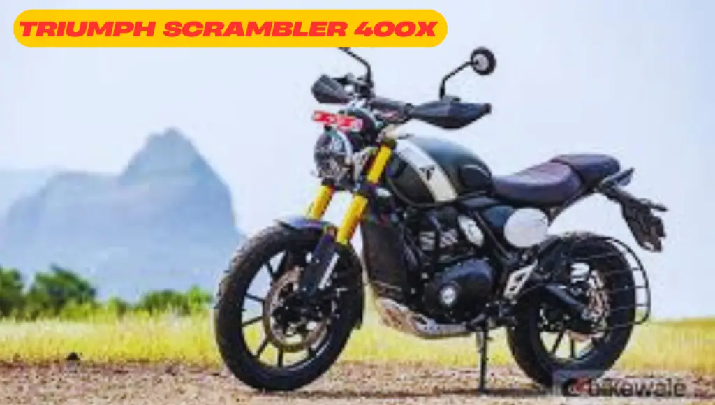Triumph Scrambler 400X: 160 km की रफ्तार और दमदार परफॉर्मेंस का जलवा 2 Triumph Scrambler 400X 1