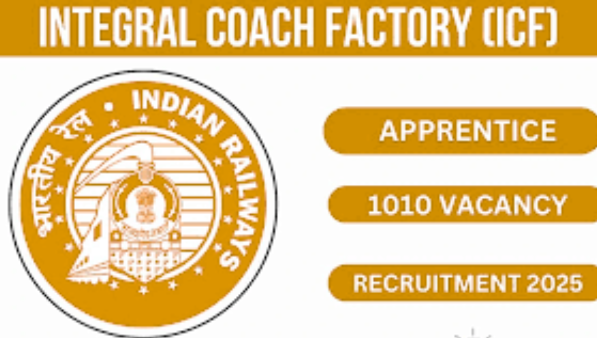 Railway ICF Trade Apprentice Recruitment 2025